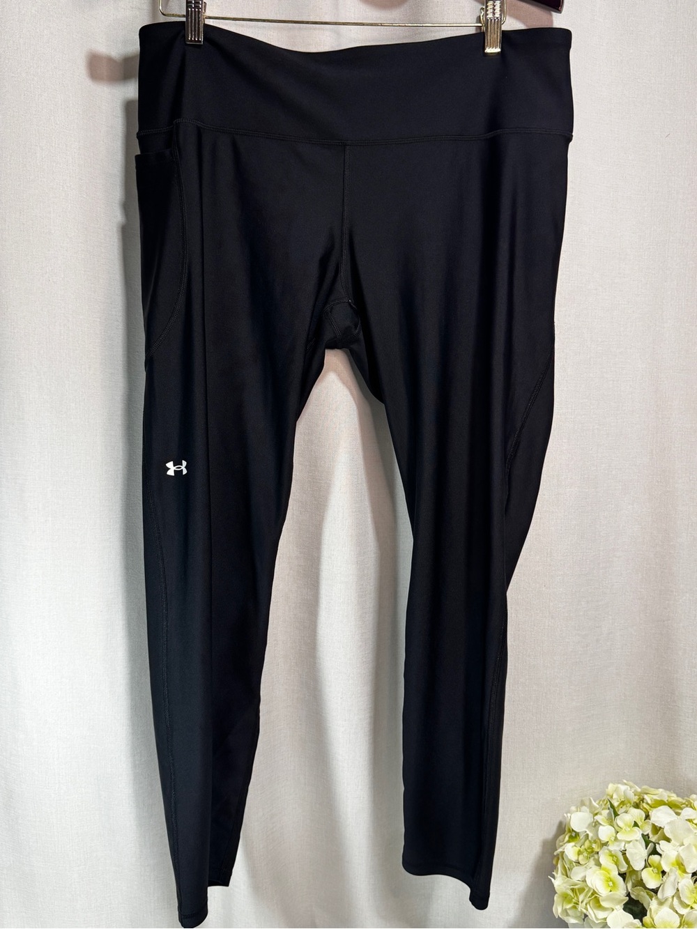 Under Armour Black Women's Pocket Performance Leggings 2XL